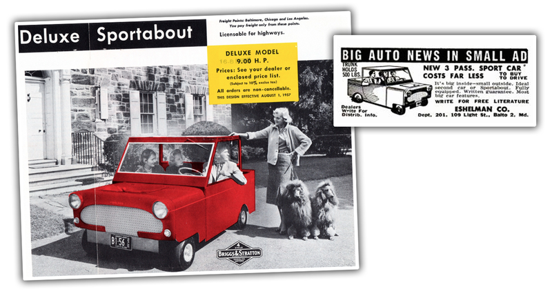 Illustration for article titled Meet America's Smallest, Adorably Ugliest Car: The Eshelman!